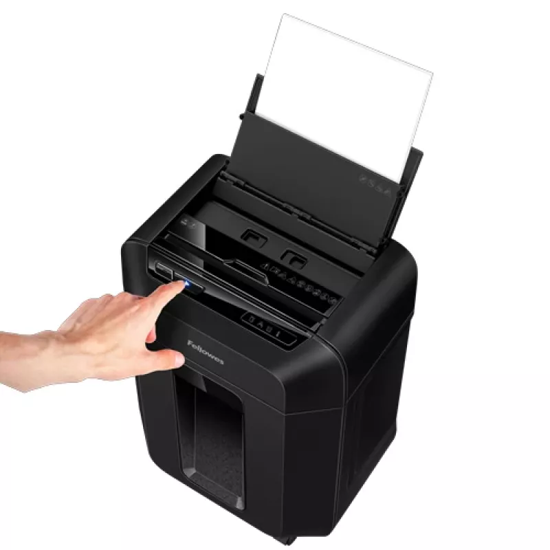 Fellowes Automax 80M silppuri osasilppu 22 cm musta