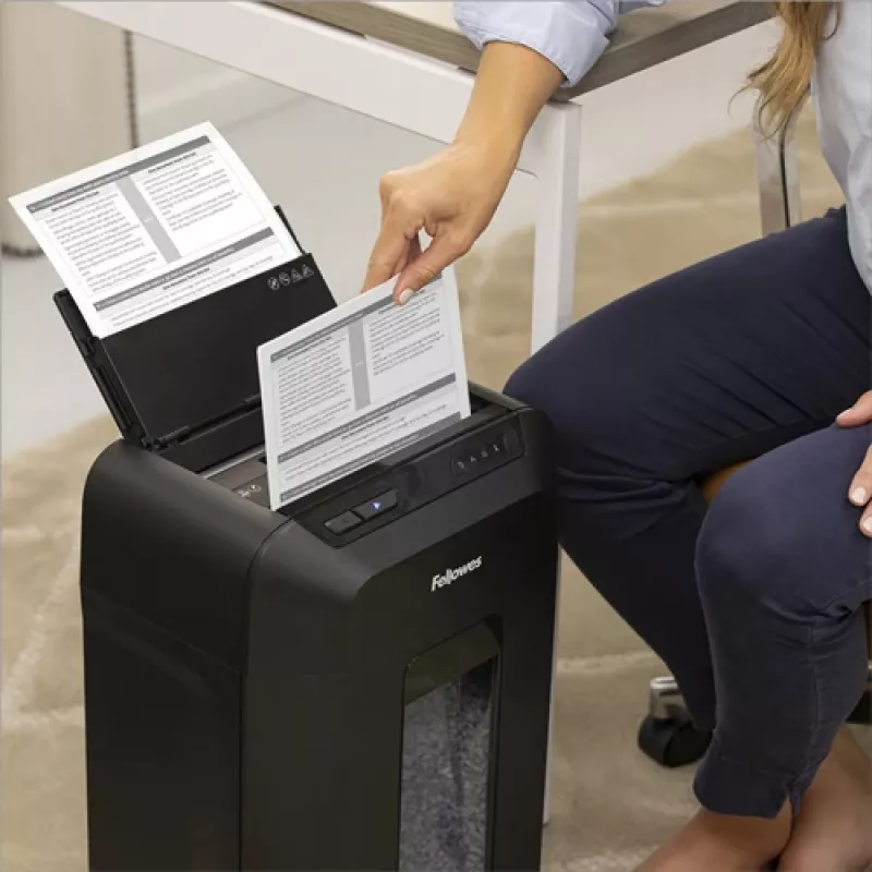 Fellowes AutoMax 90M silppuri mikrosilppu musta