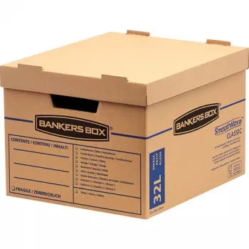 Fellowes 6203701 säilytyslaatikko suorakaide kartonki luonnonvärinen