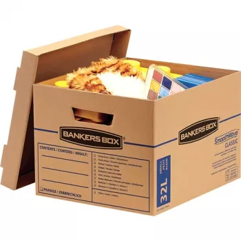 Fellowes 6203701 säilytyslaatikko suorakaide kartonki luonnonvärinen