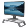 Fellowes tietokonenäytön jalusta 3 korkeusasennolla - Hana LT näytön korotus - ergonominen säädettävä näyttöteline tietokoneelle - enimmäispaino 22,6 kg - valkoinen