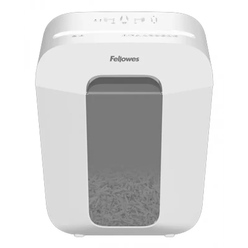 Fellowes LX Series Powershred LX50 (valkoinen) silppuri – patentoitu turvalukko