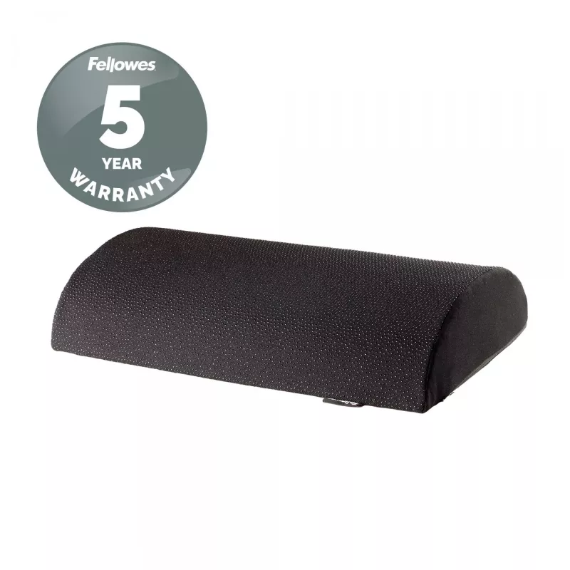 Fellowes jalkatuki työpöydän alle Breyta jalkatukityyny, musta, polyesteri, 45 cm, 30 cm, 450 mm, 300 mm