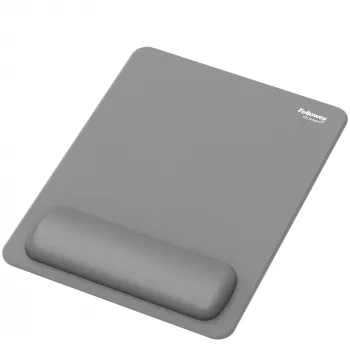 Fellowes Breyta XL hiirimatto rannetuki XL hiirimatto rannetuki antibakteerisella suojalla ergonominen hiirimatto harmaa