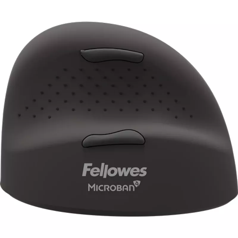 Fellowes Breyta Plus+ pystyhiiri – pieni, oikeakätisille, pystysuora muotoilu, optinen, Bluetooth + USB-C, 2400 DPI, musta