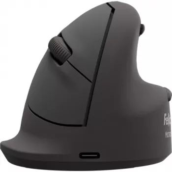 Fellowes pystysuora langaton hiiri Breyta Plus+ ergonominen vasenkätisten pystyhiiri antibakteerisella suojalla, suuri