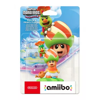 Nintendo Amiibo Poplin & Prince Florian interaktiivinen pelihahmo