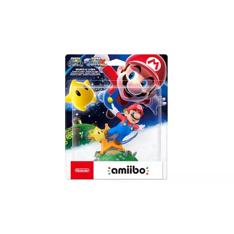 Nintendo amiibo Mario et Luma interaktiivinen pelihahmo
