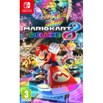 Nintendo Mario Kart 8 Deluxe Standard saksa, englanti, ranska, italia, japani, hollanti, portugali, venäjä Nintendo Switch