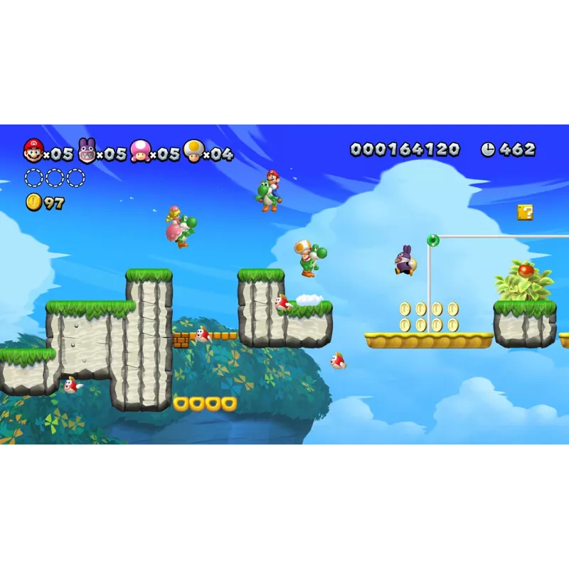 Nintendo New Super Mario Bros. U Deluxe, Switch saksa, englanti Nintendo Switch