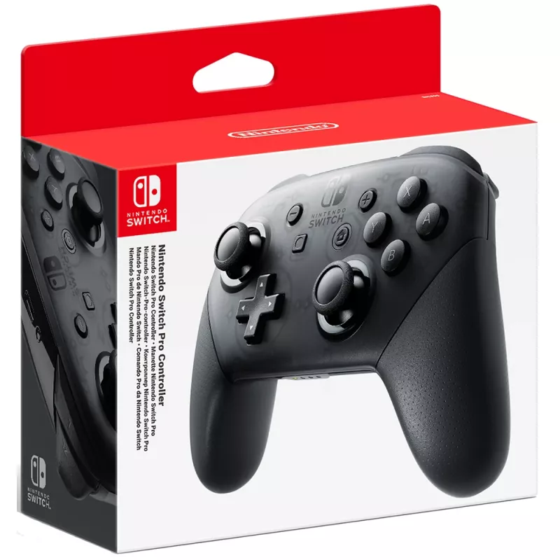 Nintendo Switch Pro ohjain musta Bluetooth peliohjain analoginen/digitaalinen Nintendo Switch, PC