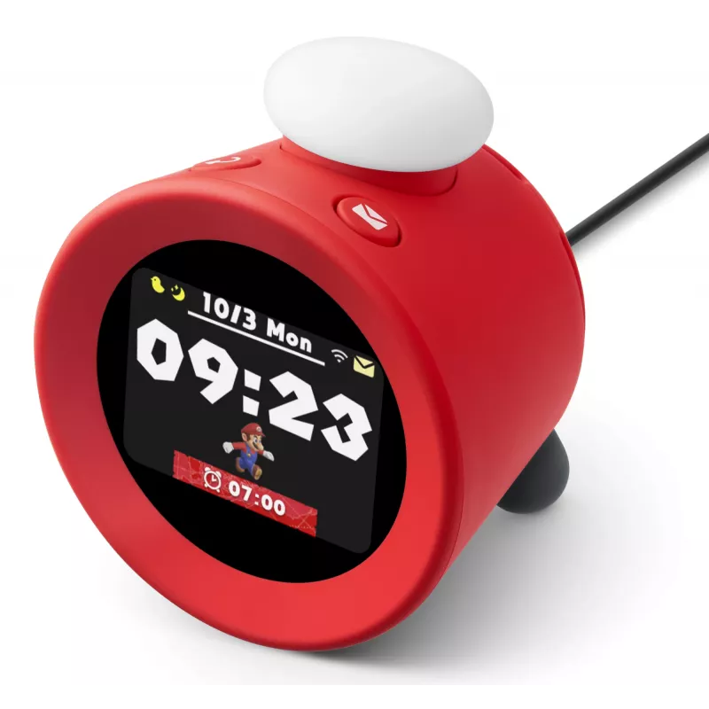 Nintendo 10013963 herätyskello digitaalinen herätyskello punainen