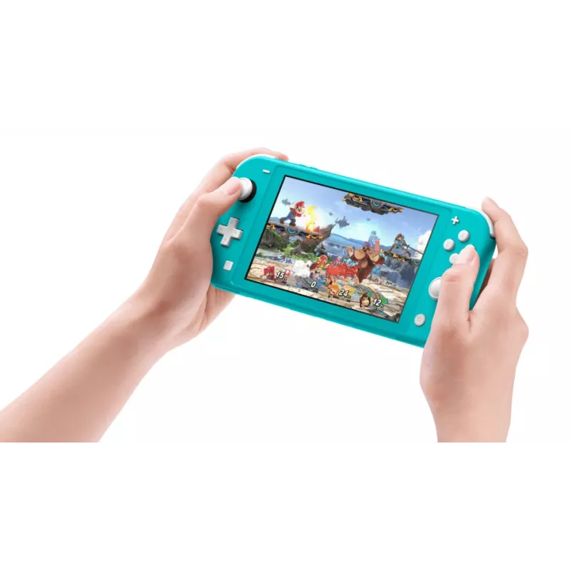 Nintendo Switch Lite, Nintendo Switch, NVIDIA Tegra, turkoosi, analoginen/digitaalinen, ristiohjain, painikkeet