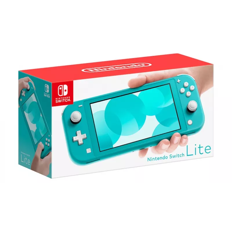 Nintendo Switch Lite, Nintendo Switch, NVIDIA Tegra, turkoosi, analoginen/digitaalinen, ristiohjain, painikkeet