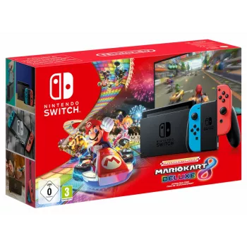 Nintendo Switch + Mario Kart 8 Deluxe kannettava pelikonsoli 15,8 cm (6,2