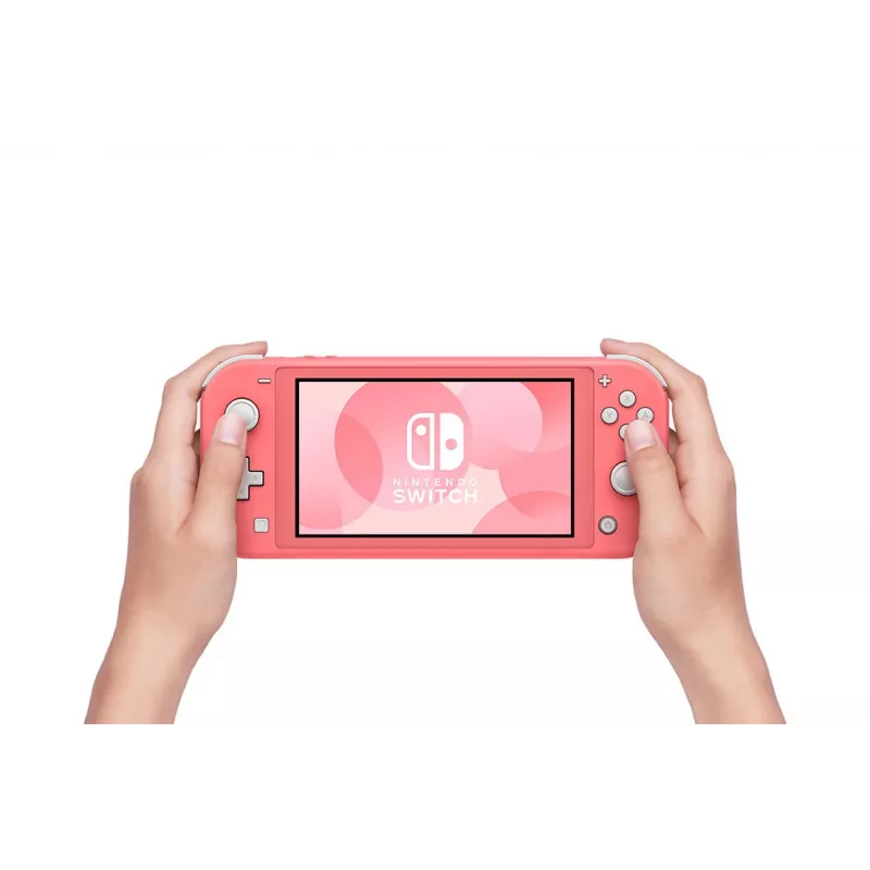 Nintendo Switch Lite, Nintendo Switch Lite, 768 MHz, NVIDIA Tegra, korallinpunainen, analoginen/digitaalinen, ristiohjain