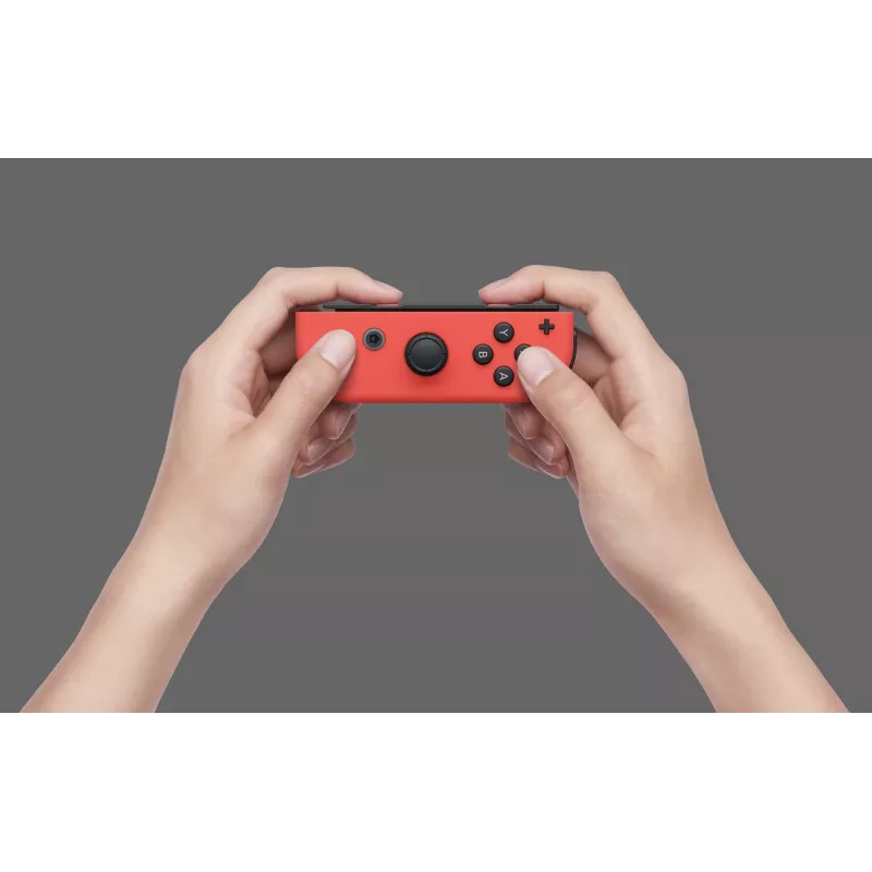 Nintendo Switch OLED, Nintendo Switch, NVIDIA Custom Tegra, sininen, punainen, analoginen/digitaalinen, Home-painike, virtapainike, painikkeet