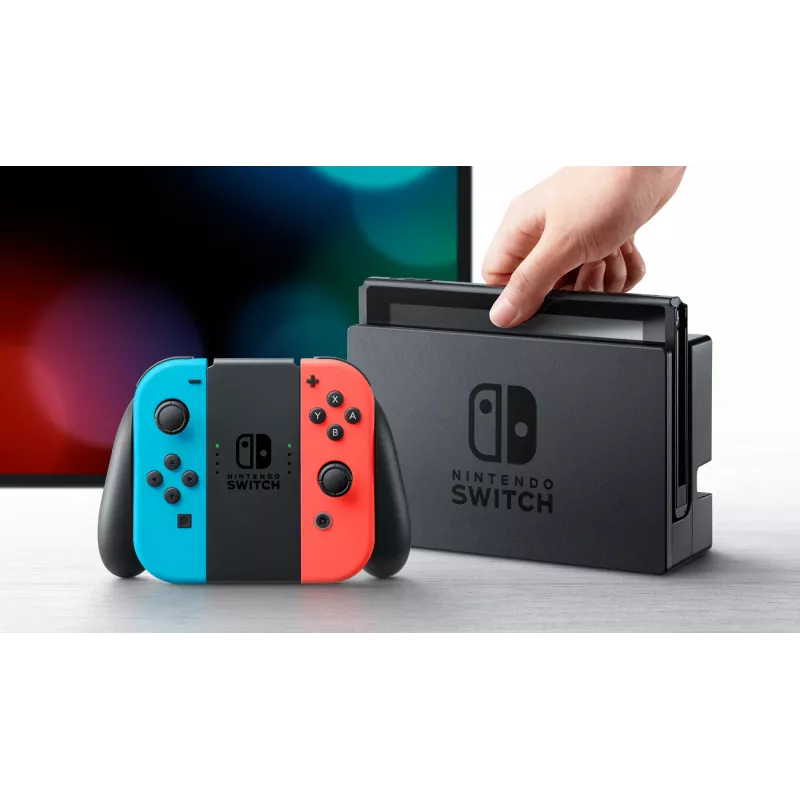 Nintendo Switch kannettava pelikonsoli 15,8 cm (6,2 inch) 32 GB kosketusnäyttö WLAN sininen, harmaa, punainen