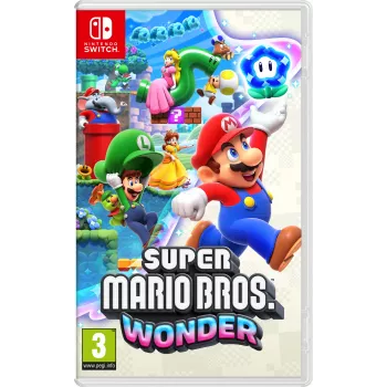 Nintendo Super Mario Bros. Wonder Standard saksa, hollanti, englanti, espanja, ranska, italia, japani, korea, portugali, venäjä Nintendo Switch