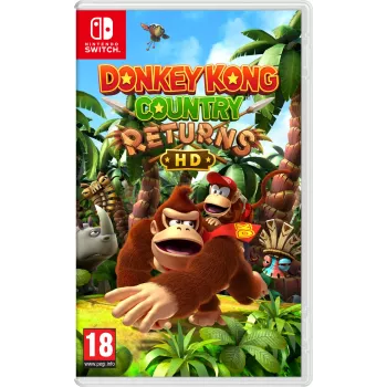 Nintendo Donkey Kong Country Returns HD, Nintendo Switch, moninpelitila, RP (ikäluokitus odottaa)