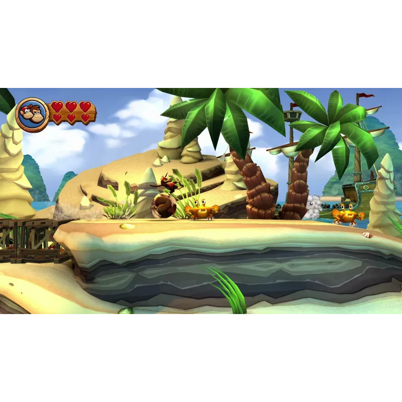 Nintendo Donkey Kong Country Returns HD, Nintendo Switch, moninpelitila, RP (ikäluokitus odottaa)