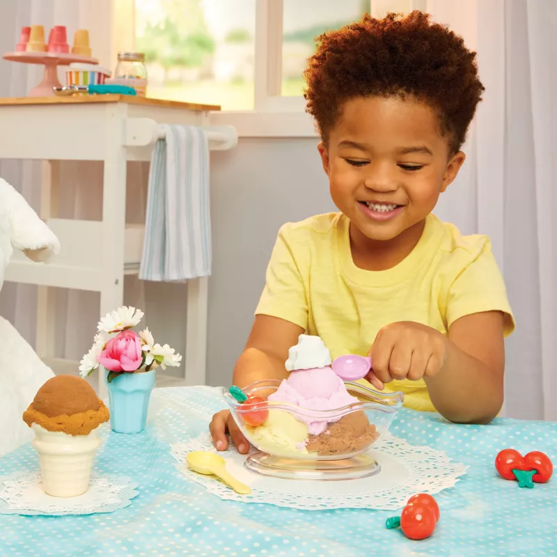 Little Tikes Creative Chefs jäätelösetti, jäätelösetti, 3 vuosi
