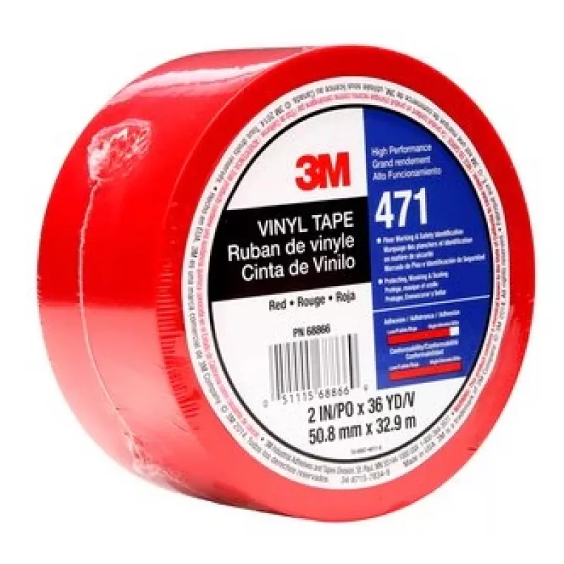 3M 471 32,91 m vinyyli punainen