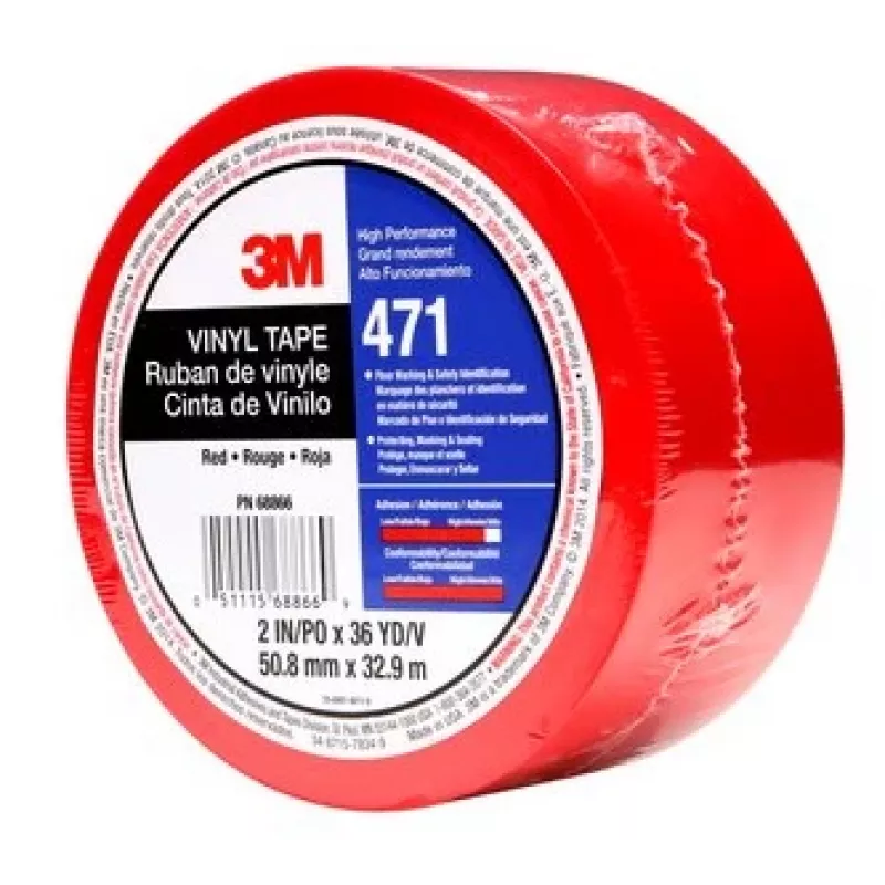 3M 471 32,91 m vinyyli punainen