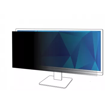 3M näkösuojafiltteri 34 tuuman monitorille, 21:9, PF340W2B, 86,4 cm (34