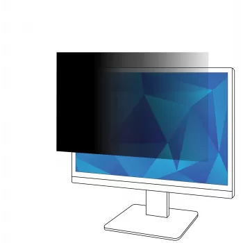 3M näkösuojafiltteri 23 tuuman monitorille, 16:9, PF230W9B, 58,4 cm (23