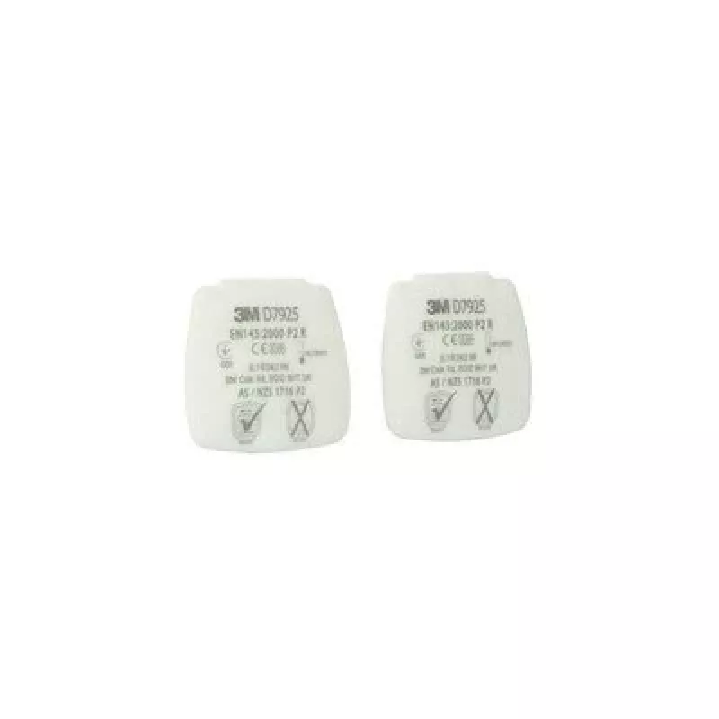 3M D7925 hengityssuojaimen lisävaruste hiukkassuodatin 4 kpl
