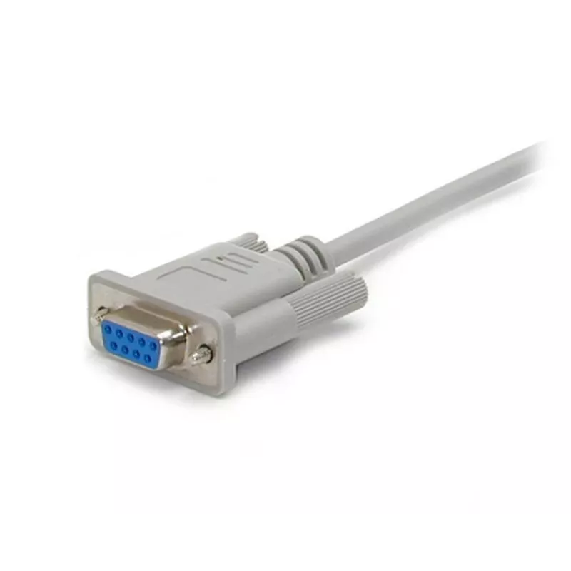 StarTech.com 10 ft ristijohdotettu DB9–DB25 sarja-nollamodeemikaapeli – naaras/uros
