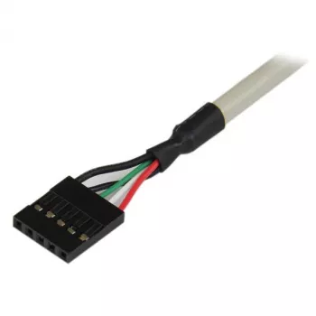 StarTech.com 2 portin USB A naaras korttipaikkasovitin, 2 x IDC, 2 x USB A, 0,286 m, hopea
