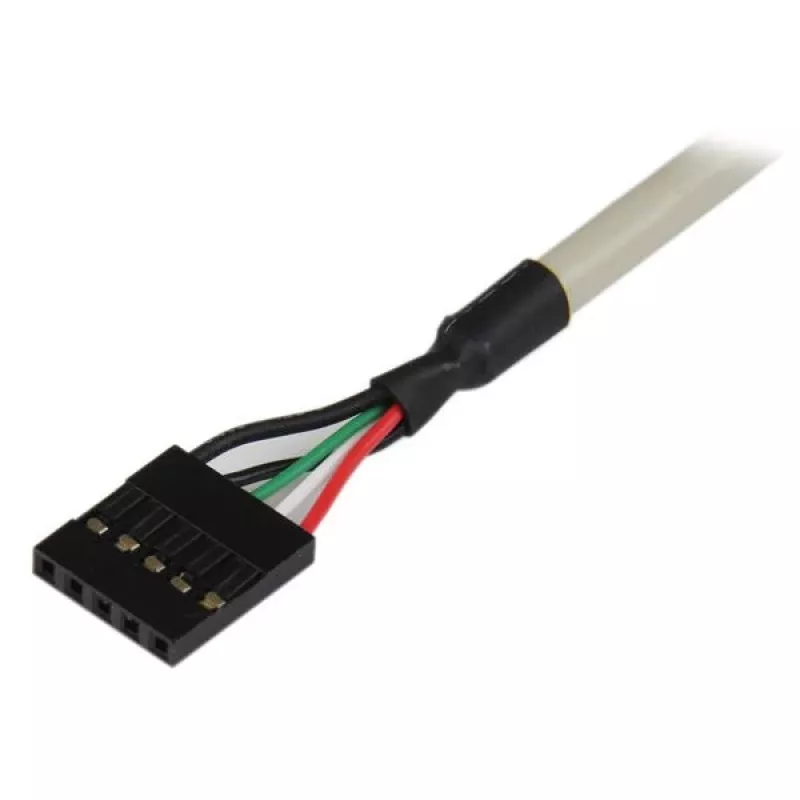 StarTech.com 2 portin USB A naaras korttipaikkasovitin, 2 x IDC, 2 x USB A, 0,286 m, hopea