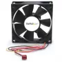 StarTech.com 80x25mm kaksoiskuulalaakeri kotelotuuletin TX3-liittimellä