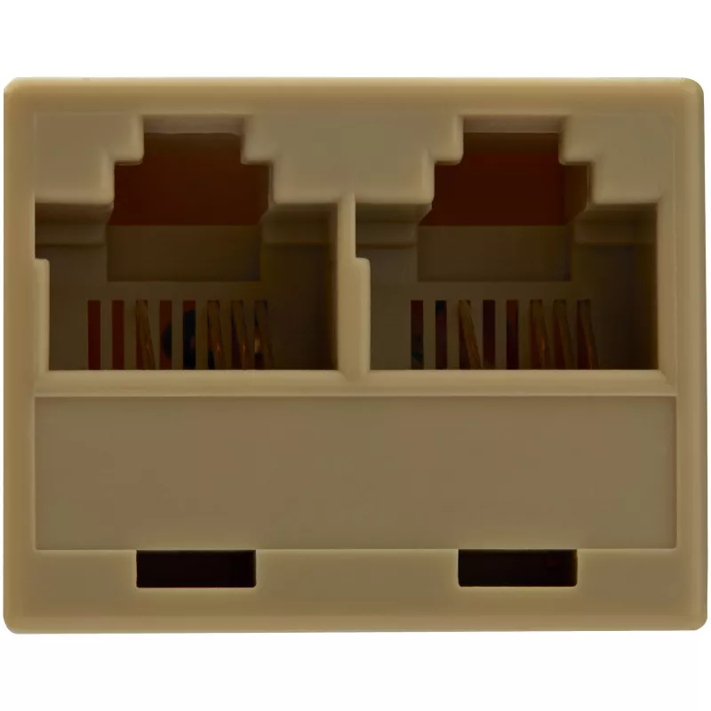 StarTech.com 2–1 RJ45 jakokaapeliadapteri – naaras/uros, 10/100Base-T(X), Cat5e, harmaa, polyvinyylikloridi (PVC), 0,33 m, uros/naaras