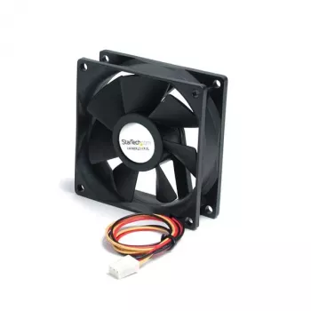 StarTech.com 80x25mm kuulalaakeri hiljainen tietokoneen kotelotuuletin TX3-liittimellä