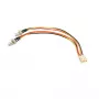 StarTech.com 15,24 cm TX3 tuulettimen virtajakokaapeli, Molex (3-napainen), Molex (3-napainen), 0,152 m, uros, naaras, useita värejä, valkoinen