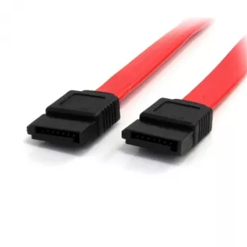 StarTech.com 24in SATA Serial ATA -kaapeli, 0,609 m, SATA III, SATA 7-pin, SATA 7-pin, naaras/naaras, punainen
