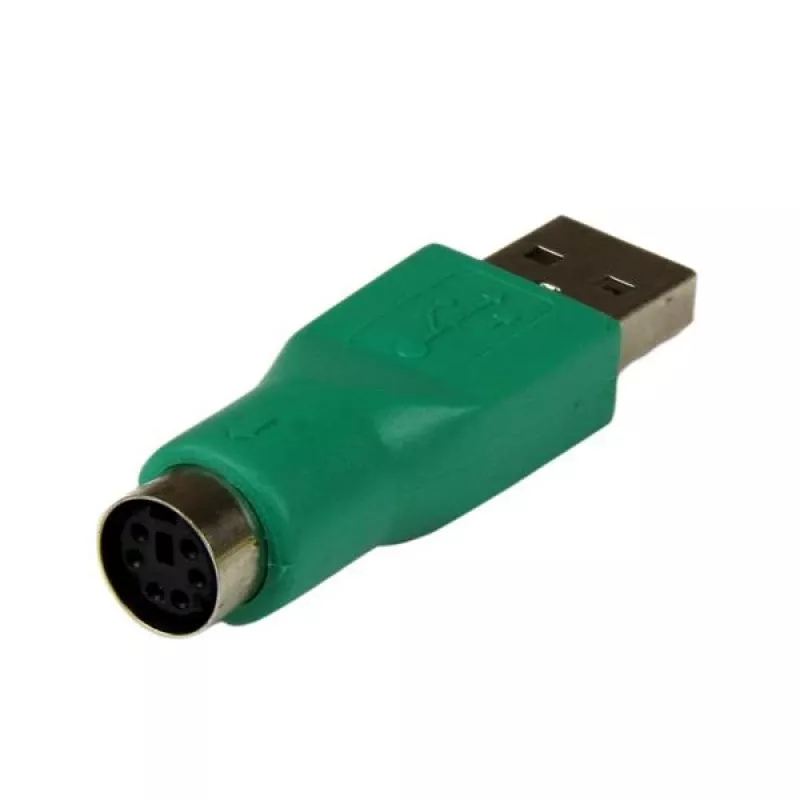 StarTech.com varaosa PS/2 hiiri–USB-adapteri – naaras/uros, PS/2, USB, vihreä