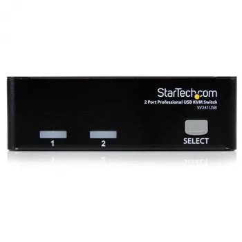 StarTech.com 2 portin ammattimainen USB KVM-kytkinpaketti kaapeleilla