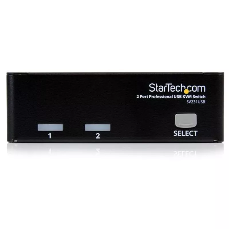 StarTech.com 2 portin ammattimainen USB KVM-kytkinpaketti kaapeleilla