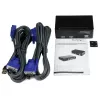 StarTech.com 2 portin ammattimainen USB KVM-kytkinpaketti kaapeleilla