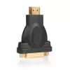 StarTech.com HDMI–DVI-D videokaapeliadapteri – uros/naaras, HDMI, DVI-D, musta