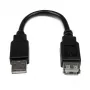 StarTech.com 6in USB 2.0 jatkokaapeli A–A – uros/naaras
