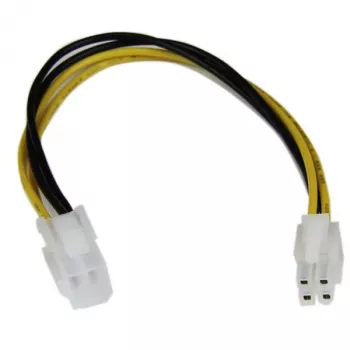 StarTech.com 8 tuuman ATX12V 4-pin P4 CPU-virtajohdon jatkokaapeli – uros/naaras