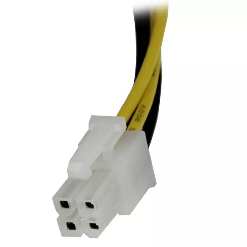 StarTech.com 8 tuuman ATX12V 4-pin P4 CPU-virtajohdon jatkokaapeli – uros/naaras