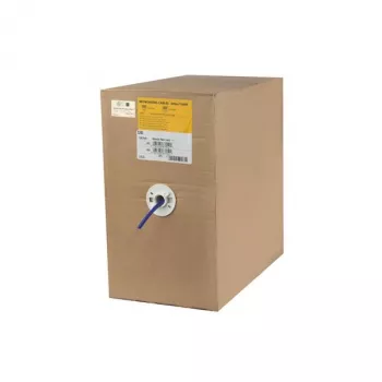 StarTech.com bulk Cat6 Ethernet-kaapeli – 305 m (1000 ft) – säie – CM-sertifioitu seinäasennukseen – sininen