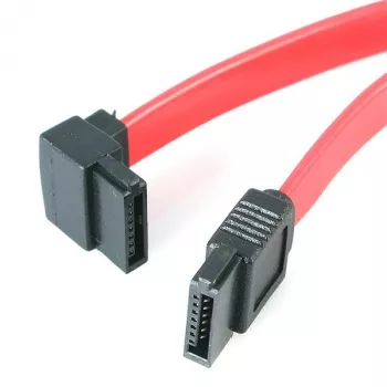 StarTech.com 18 tuuman SATA–vasenkulma-SATA Serial ATA -kaapeli – naaras/naaras