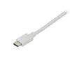StarTech.com 1,8 m USB-C - DisplayPort 1.2 -kaapeli 4K 60 Hz – USB-C - DisplayPort-sovitinkaapeli HBR2 – DP Alt Mode - DP-näyttö-videokaapeli – yhteensopiva Thunderbolt 3:n kanssa – valkoinen